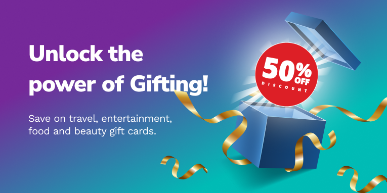 Gift banner logo